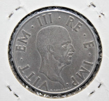 Moneta 1940 Italia Regno 2 Lire Impero V.E. III Nichelio SPL (C.00)