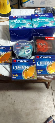 Lotto dvd cd verbatin - di, e