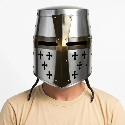 Elmetto cavaliere grande - cavaliere, elmo