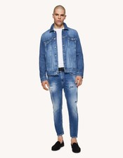 Giubbino in denim da Uomo