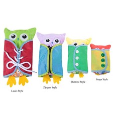 4x Peluche Gufo Vestire