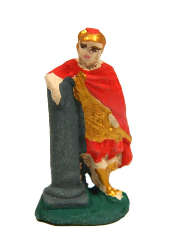 Soldato romano con - soldato, colonna