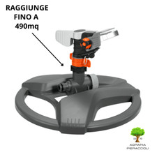 IRRIGATORE A IMPULSO A SETTORI GARDENA PREMIUM 8135 COPERTURA FINO A 490mq