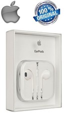 CUFFIE AURICOLARI EARPODS per APPLE ipnone 6,6s-iPod BLISTER MD827ZM/A ORIGINALE
