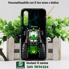 COVER in silicone personalizzabile con nome cartoni trattore agricolo john deere