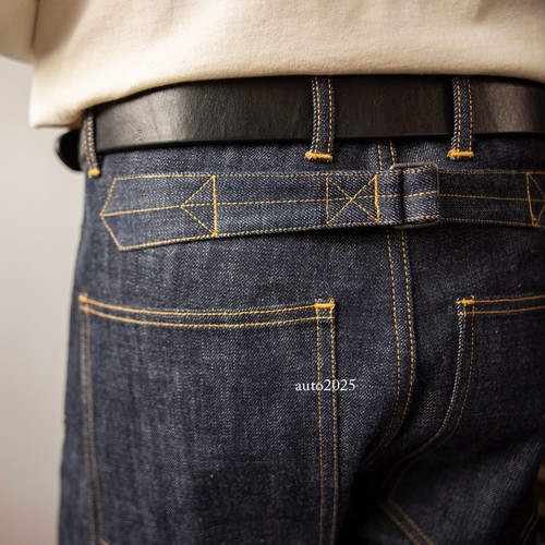 Jeans lavoro uomo rosso - jeans, da
