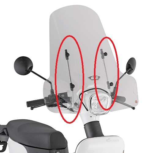 Kit attacchi parabrezza per - kit,