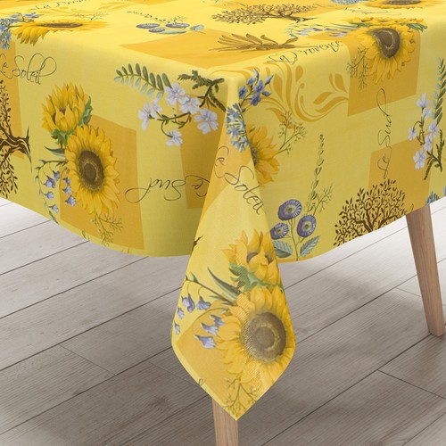 Tovaglia vinile dt52 giallo - in,