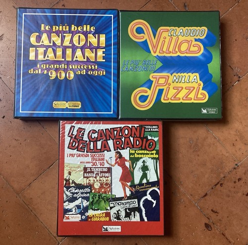 Lotto box musicassette - box, claudio