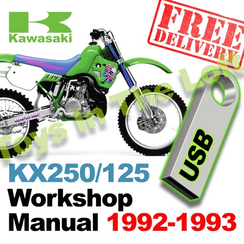 Kawasaki kx250 kx125 - kx250, manuale