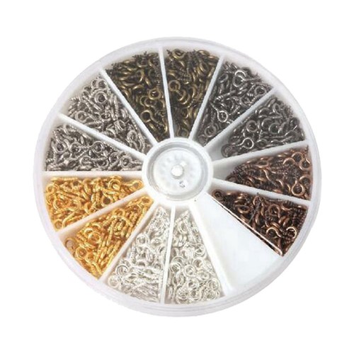 600 pcs ganci - , filettati