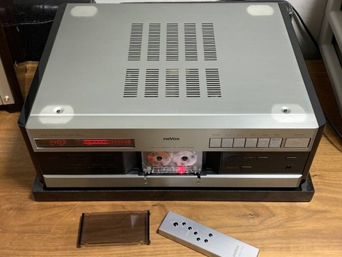Revox stereo cassette tape - revox,