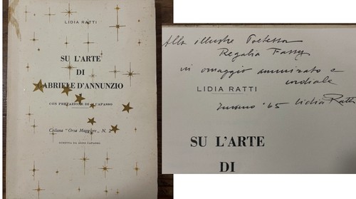 Autografato lidia ratti su - ratti-,