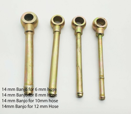 M14 banjo eye union - union, linea