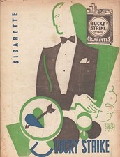 PUBBLICITA' 1933 LUCKY STRIKE