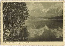 REFLECTIONS OF CLOUDS ON LAKE