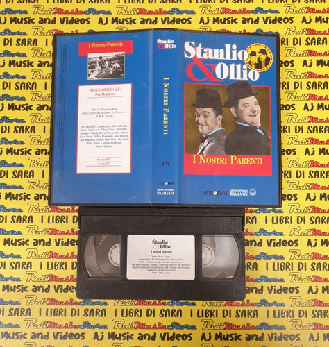 Film vhs stanlio ollio i - vhs,