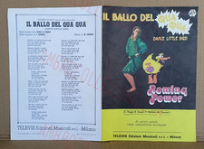 Spartito Musicale - Romina Power - Il Ballo Del Qua Qua - Ed. Televis