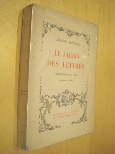 Jacques bainville jardin - bainville,
