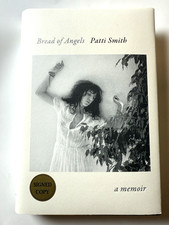 SIGNED BY PATTI SMITH - BREAD OF ANGELS, HARDCOVER FIRST PRINTING, 2025