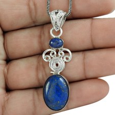Lapis lazuli gemstone - lapis, throat