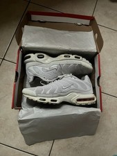 NIKE Air Max Plus TN Bianche Grigie Taglia 43 Uomo Con Scatola Originale