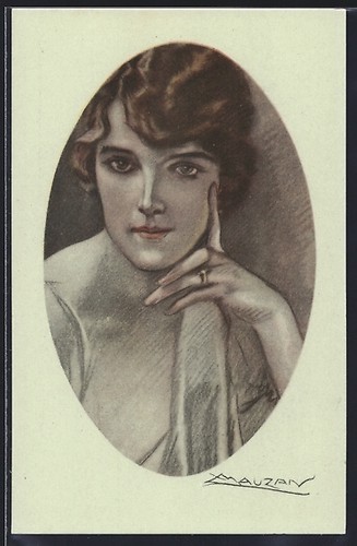 Cartolina artista mauzan - cartolina,