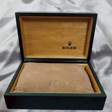 Originale Rolex Watch Box 68.00.08 Tag Card Portafoglio Pelle Scatola Esterna Nuova Custodia