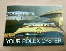 Rolex Libretto Opuscolo