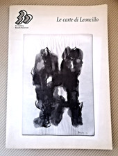 2001 : " LE CARTE DI LEONCILLO " CATALOGO MOSTRA ART GALLERY BANCHI NUOVI ROMA