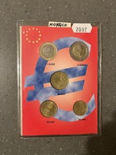 Monaco 2002 FDC 5 Monete Da