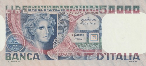 000 lire volto - lire,