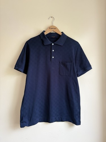 Polo louis vuitton navy damier - louis,