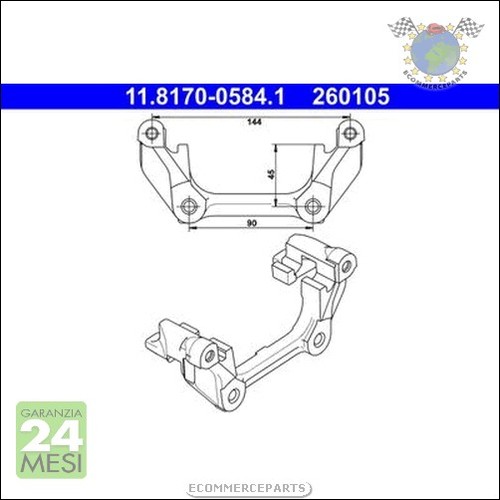 Supporto pinza freno - , ate