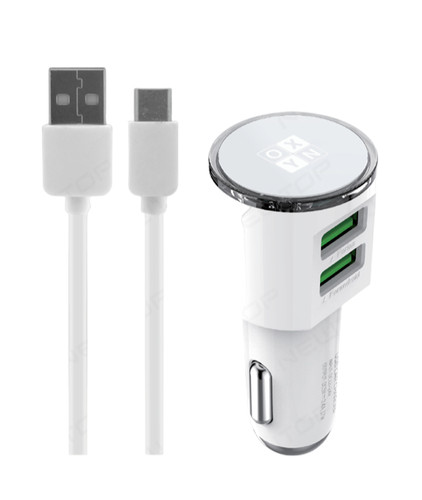 Caricatore auto 2usb con - caricatore,