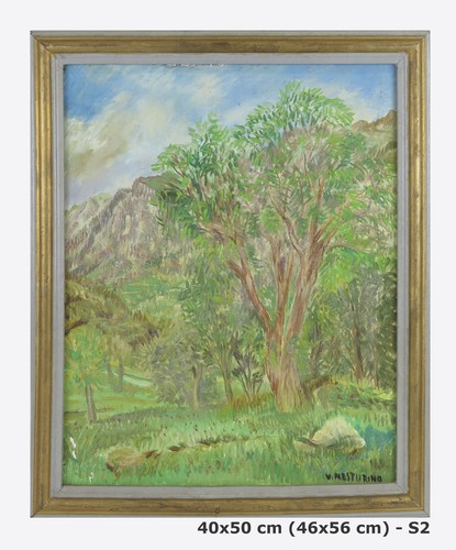 Quadro olio stile - olio,