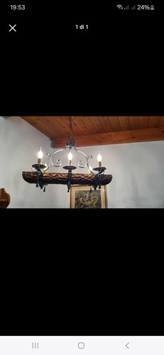 Lampadari stile rustico - lampadari,