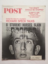1967 July 1 POST Richard Speck 8 Student Nurse Slain Draft Stop (MH351)