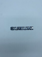 LOGO SUZUKI EMBLEMA SCRITTA AUTO FREGIO BADGE TERGHETTA