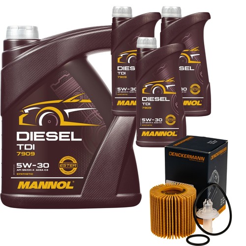 Denckermann filtro olio mannol - denckermann,
