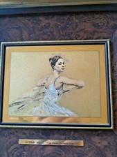 ATTILIO MELO LA DANZA ORO FIRMATA TIRATURA 509 SU 999 CORNICE E CERTIFICAZIONE