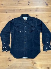 Camicia western in velluto a