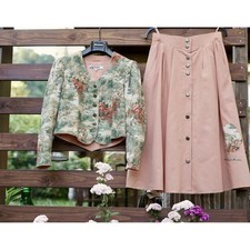 COMPLETO GIACCA + GONNA  TIROLESE tg. 44 it. Alphorn