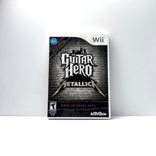 Guitar Hero: Metallica Nintendo Wii CIB ricondizionato e testato spedizione gratuita