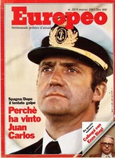 EUROPEO 1981/10=JUAN CARLOS SPAGNA GOLPE=MARIA CALLAS=MEME PERLINI=VERALDI A.=