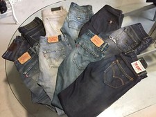 STOCK 9 PAIA DI JEANS UOMO TG