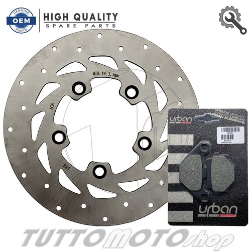 Kit disco freno posteriore - kit,