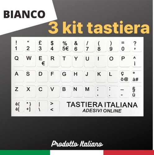 Adesivi tastiera italiana - adesivi,