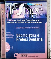 TESTAGE 2. ODONTOIATRIA E PROTESI DENTARIA. AA.VV. EDIZIONI SIMONE.