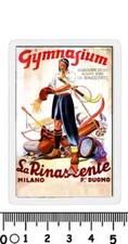 calamita pubblicitaria gymnasium la rinascente sport milano articoli sportivi